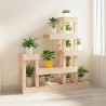 Kwietnik 92x25x97 cm, lite drewno sosnowe