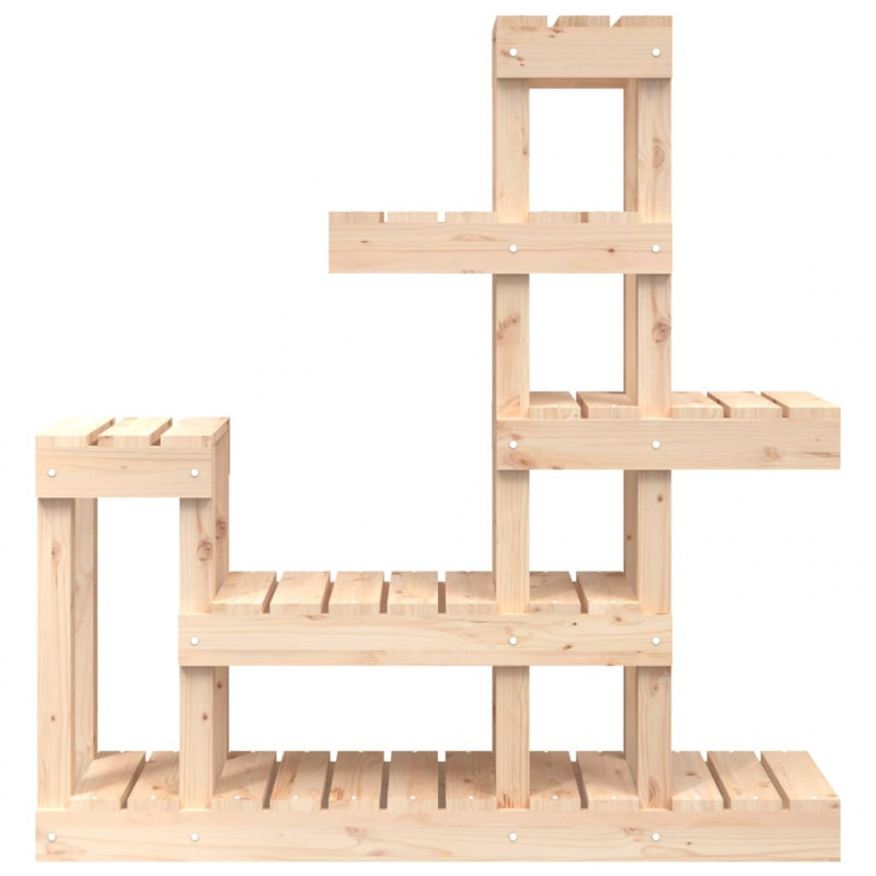 Kwietnik 92x25x97 cm, lite drewno sosnowe