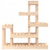 Kwietnik 92x25x97 cm, lite drewno sosnowe
