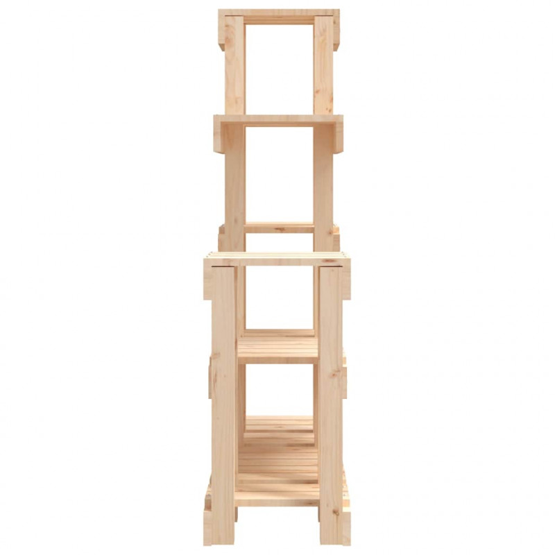Kwietnik 92x25x97 cm, lite drewno sosnowe
