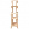 Kwietnik 92x25x97 cm, lite drewno sosnowe