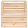 Kompostownik, 80x80x78 cm, lite drewno sosnowe