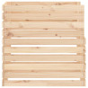 Kompostownik, 80x80x78 cm, lite drewno sosnowe