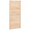 Drzwi przesuwne, 90x1,8x204,5 cm, lite drewno sosnowe
