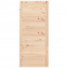 Drzwi przesuwne, 90x1,8x204,5 cm, lite drewno sosnowe