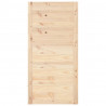 Drzwi przesuwne, 100x1,8x204,5 cm, lite drewno sosnowe