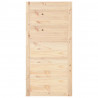 Drzwi przesuwne, 100x1,8x204,5 cm, lite drewno sosnowe