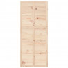 Drzwi przesuwne, 90x1,8x214 cm, lite drewno sosnowe