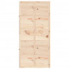 Drzwi przesuwne, 100x1,8x214 cm, lite drewno sosnowe