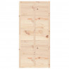 Drzwi przesuwne, 100x1,8x214 cm, lite drewno sosnowe