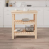 Stolik roboczy, 78,5x50x80 cm, lite drewno sosnowe