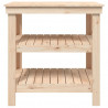 Stolik roboczy, 78,5x50x80 cm, lite drewno sosnowe