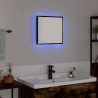 Lustro łazienkowe LED Z lustrem Dąb wędzony 40 x 37 x 8.5 cm