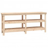 Stolik roboczy, 181x50x80 cm, lite drewno sosnowe