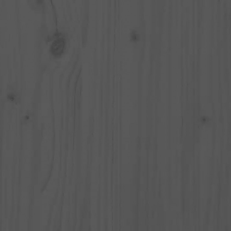 Stolik roboczy, szary, 181x50x80 cm, lite drewno sosnowe