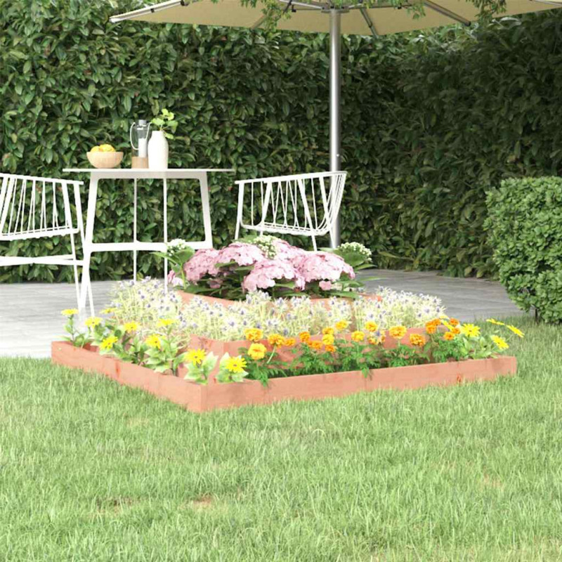 Donica, 110x110x27 cm, lite drewno daglezjowe