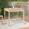 Stolik ogrodowy, 82,5x82,5x76 cm, lite drewno sosnowe
