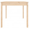 Stolik ogrodowy, 82,5x82,5x76 cm, lite drewno sosnowe