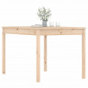 Stolik ogrodowy, 121x82,5x76 cm, lite drewno sosnowe
