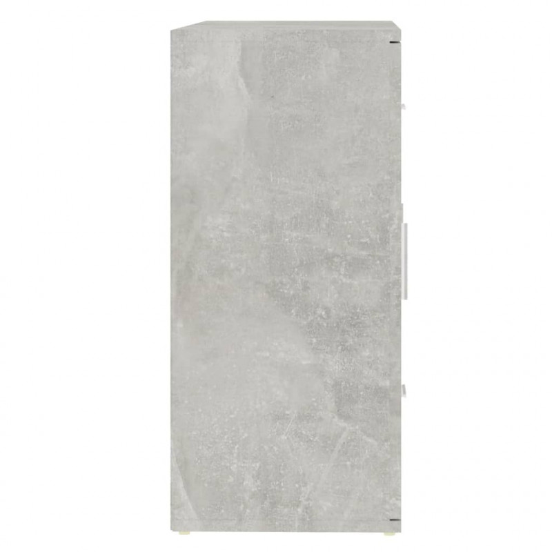 Szafka, szarość betonu, 91x29,5x65 cm, materiał drewnopochodny
