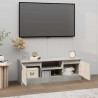 Szafka pod TV, z drzwiczkami, szarość betonu, 102x30x36 cm