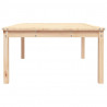 Stolik ogrodowy, 121x82,5x45 cm, lite drewno sosnowe