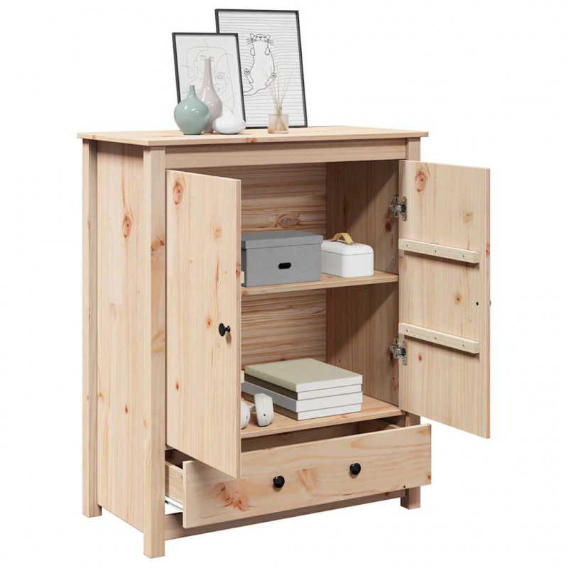 Szafka, 83x41,5x100 cm, lite drewno sosnowe