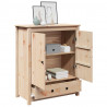 Szafka, 83x41,5x100 cm, lite drewno sosnowe