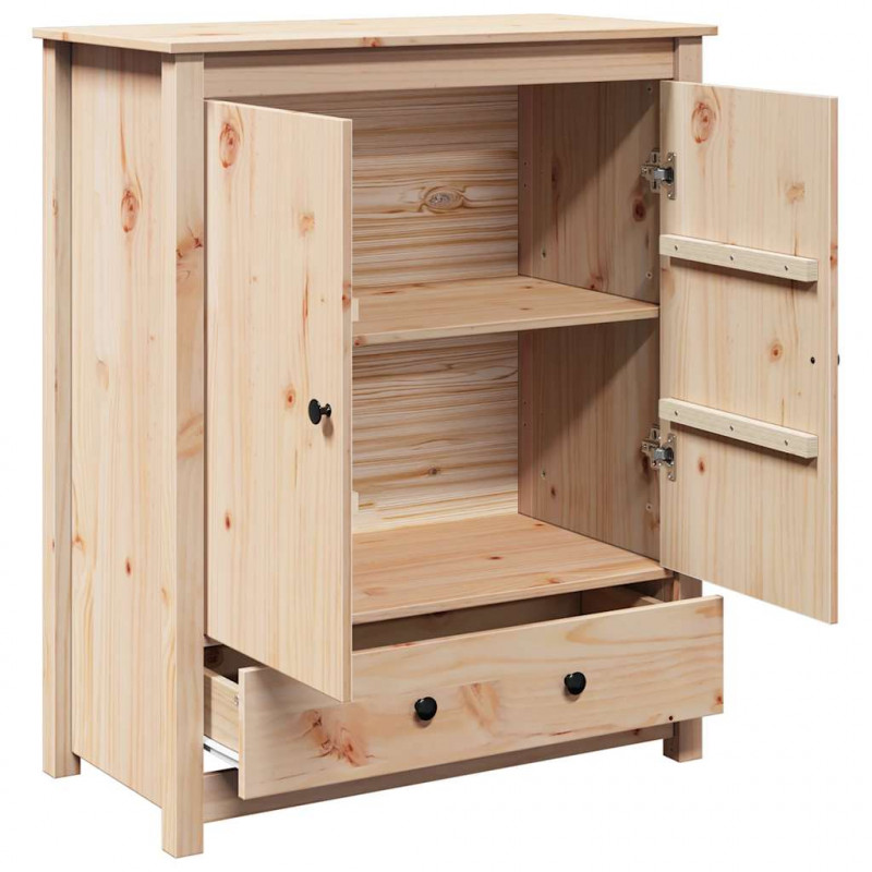 Szafka, 83x41,5x100 cm, lite drewno sosnowe