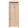 Szafka, 83x41,5x100 cm, lite drewno sosnowe