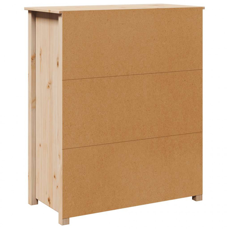 Szafka, 83x41,5x100 cm, lite drewno sosnowe