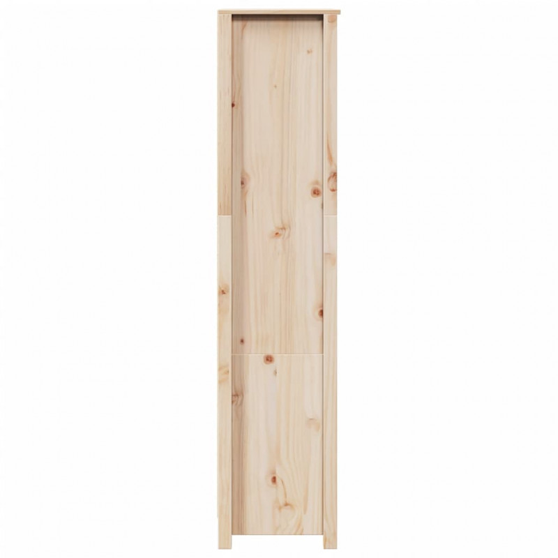 Szafka, 80x35x154 cm, lite drewno sosnowe