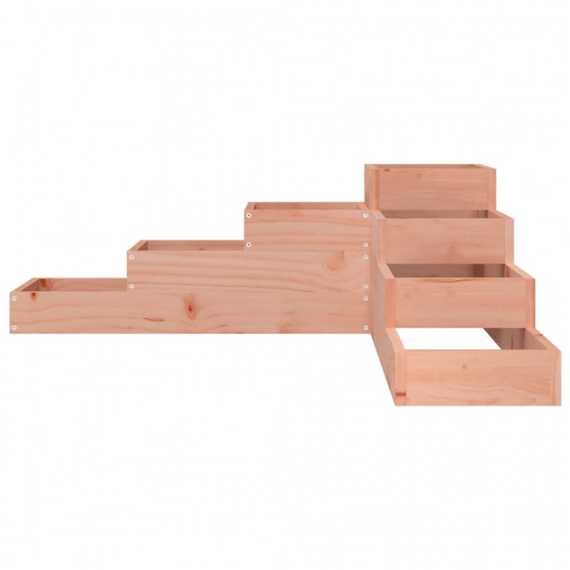 Donica ogrodowa 4-poziomowa 106x104,5x36 cm Drewno lite Douglas