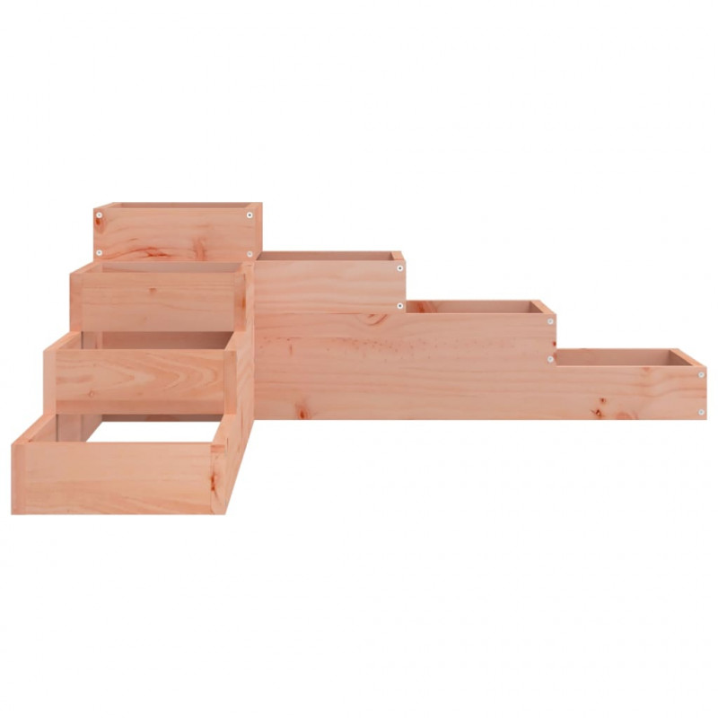 Donica ogrodowa 4-poziomowa 106x104,5x36 cm Drewno lite Douglas