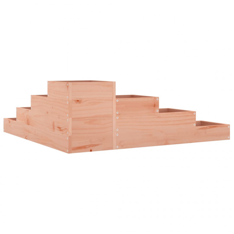 Donica ogrodowa 4-poziomowa 106x104,5x36 cm Drewno lite Douglas