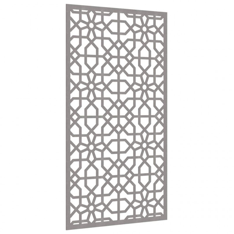Ogrodowa dekoracja ścienna, 105x55 cm, stal kortenowska