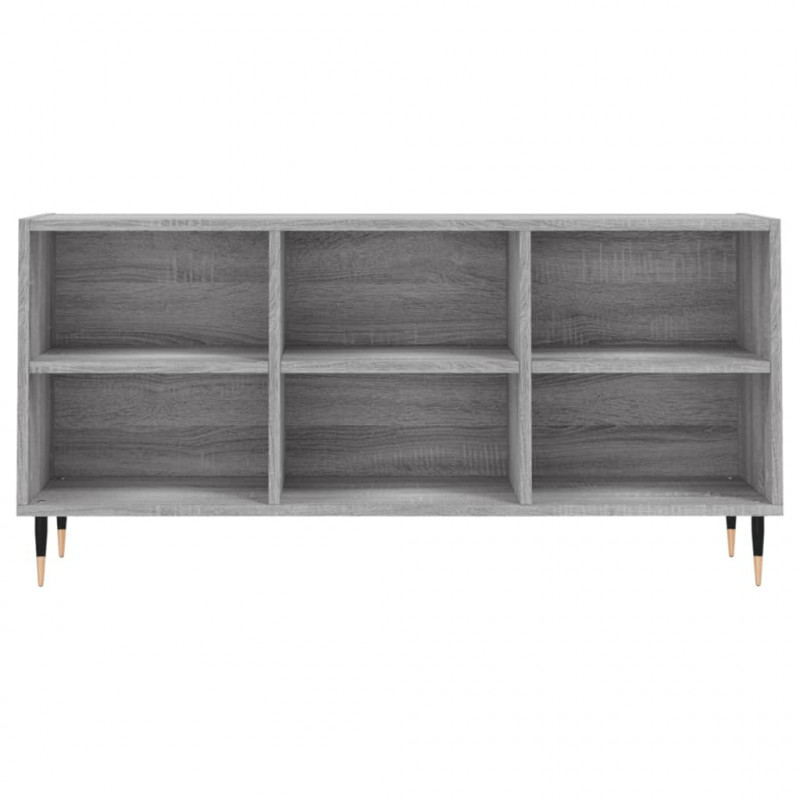 Szafka pod TV, szary dąb sonoma, 103,5x30x50 cm
