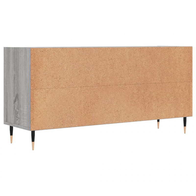 Szafka pod TV, szary dąb sonoma, 103,5x30x50 cm
