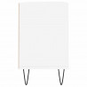 Szafka pod TV, biała, 103,5x30x50 cm, materiał drewnopochodny