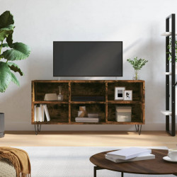 Szafka pod telewizor, przydymiony dąb, 103,5x30x50 cm