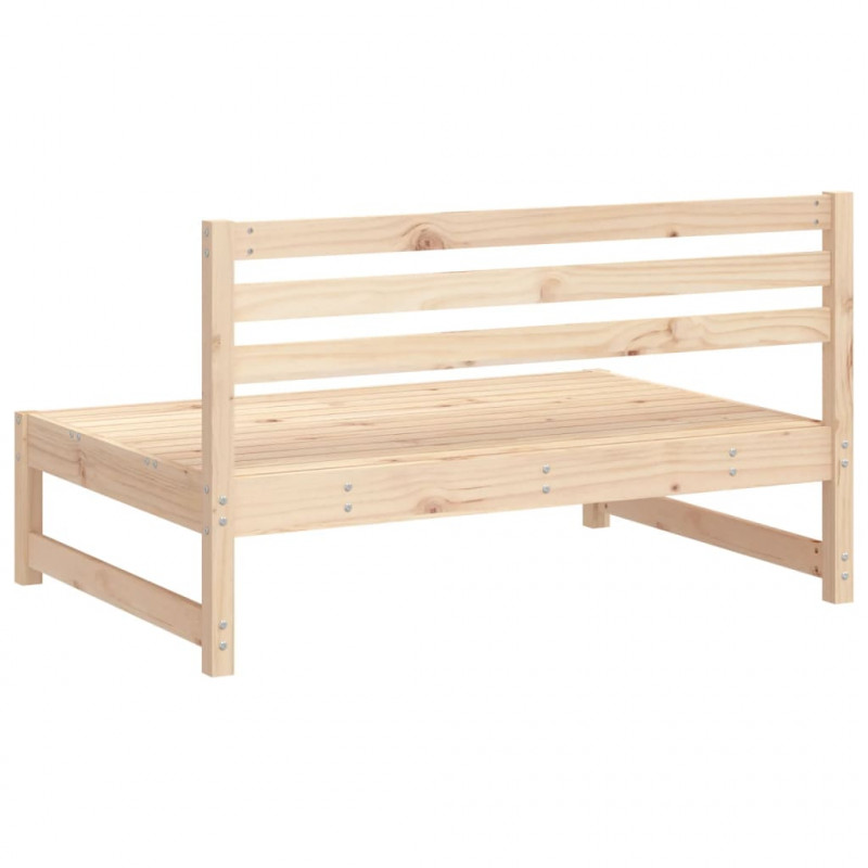 Sofa środkowa do ogrodu, 120x80 cm, lite drewno sosnowe