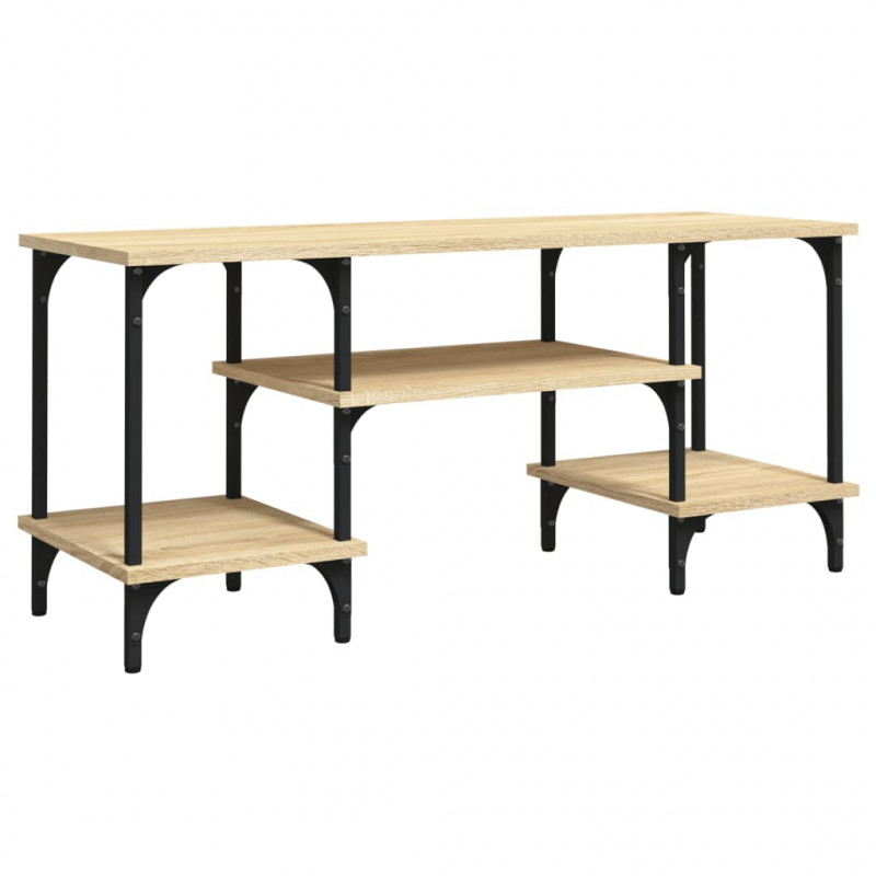 Szafka TV, dąb sonoma, 102x35x45,5 cm, materiał drewnopochodny