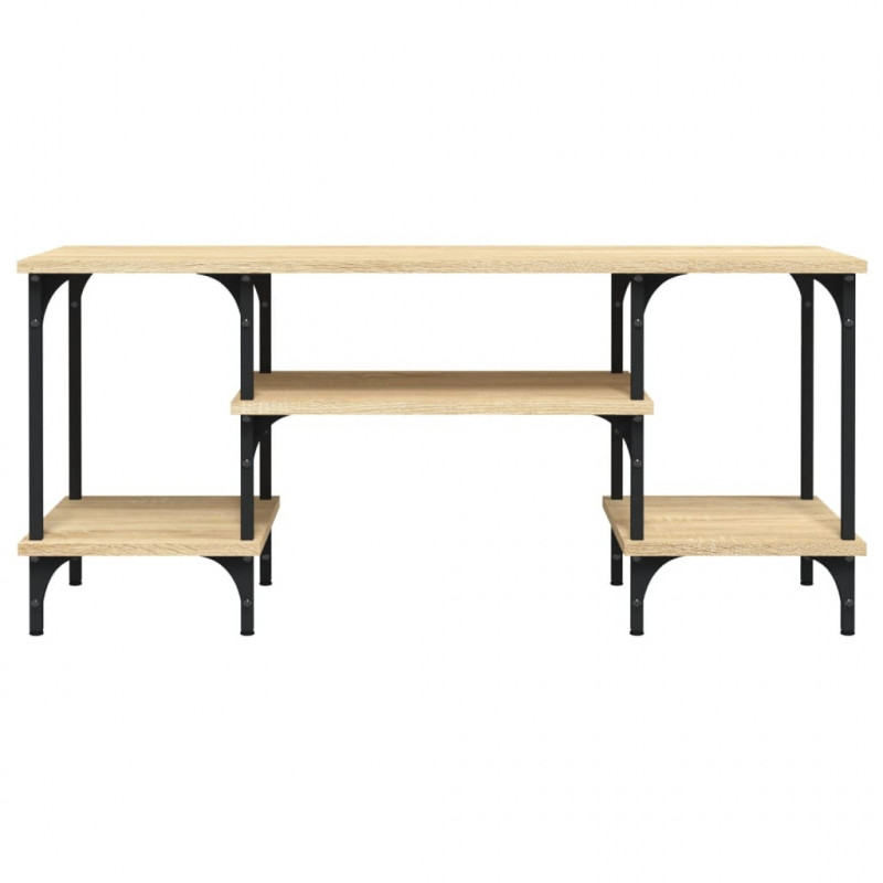 Szafka TV, dąb sonoma, 102x35x45,5 cm, materiał drewnopochodny