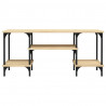 Szafka TV, dąb sonoma, 102x35x45,5 cm, materiał drewnopochodny