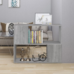 Regał na książki/przegroda, szary dąb sonoma, 80x24x63 cm