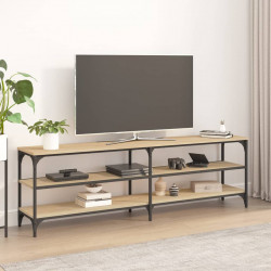 Szafka pod telewizor, dąb sonoma, 160x30x50 cm
