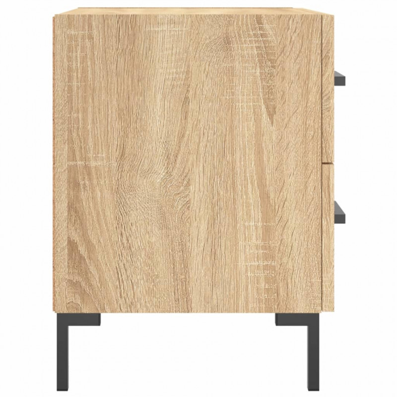 Szafka nocna, dąb sonoma, 40x35x47,5 cm materiał drewnopochodny