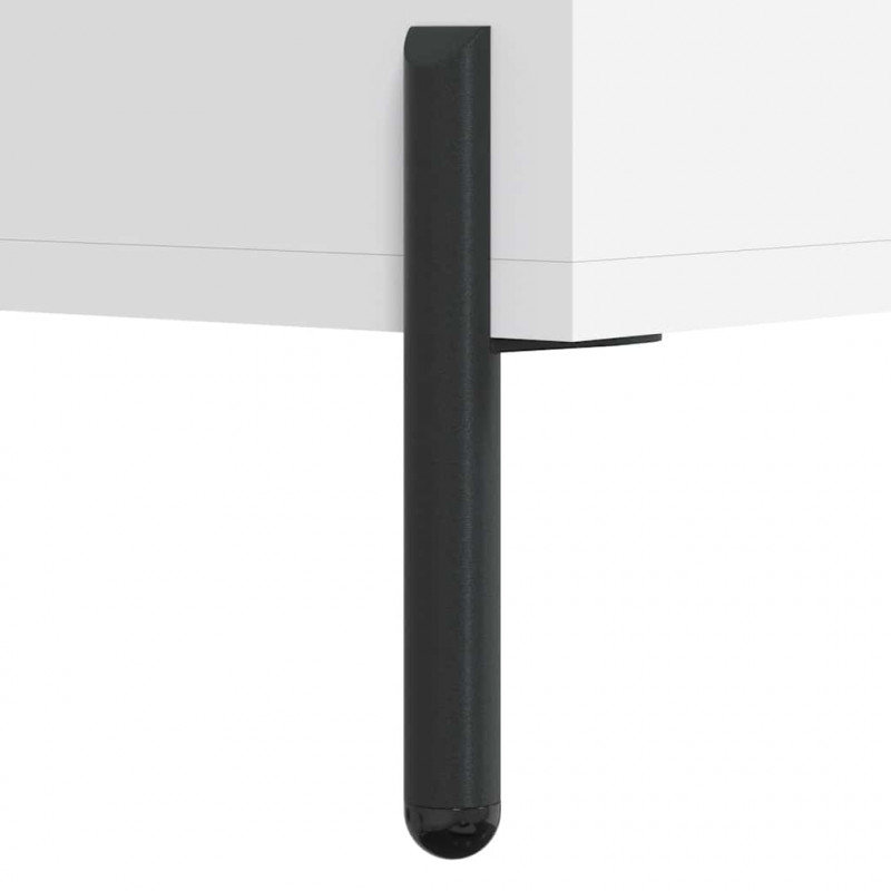 Szafka, biała, 90x34x80 cm, materiał drewnopochodny