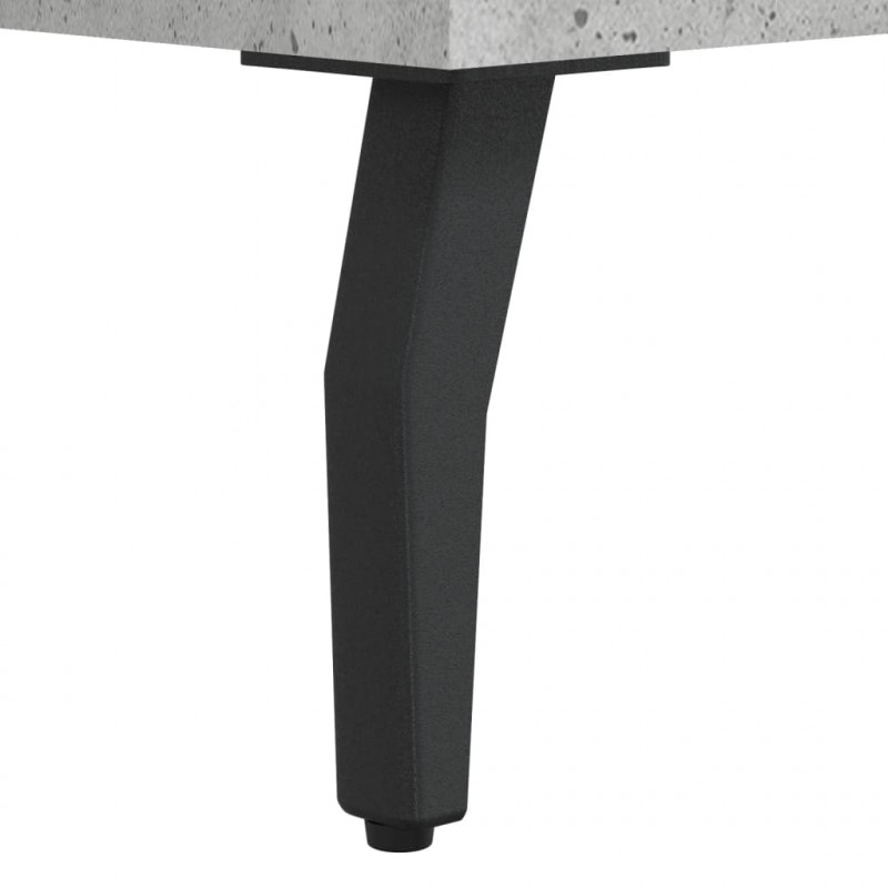 Szafka, szarość betonu, 90x34x80 cm, materiał drewnopochodny