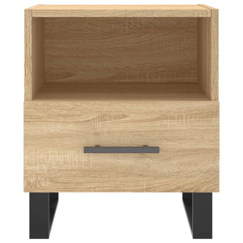 Szafka nocna, dąb sonoma, 40x35x47,5 cm materiał drewnopochodny